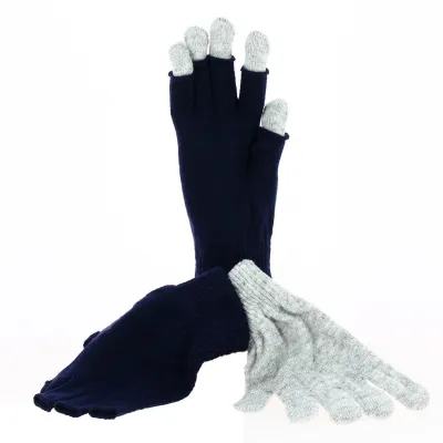 Gants - Mitaines Acrylique Marine - Traclet Reference : 18743 | Chapellerie Traclet