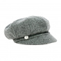 Twilight Grey Newsboy Cap - Traclet