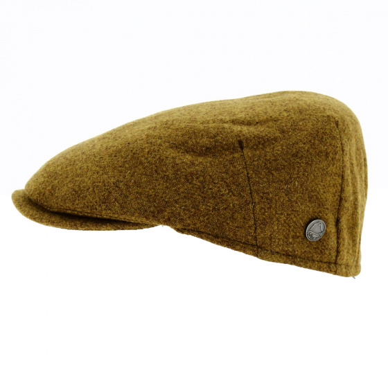 Flat Cap Capri Wool Mustard - Traclet