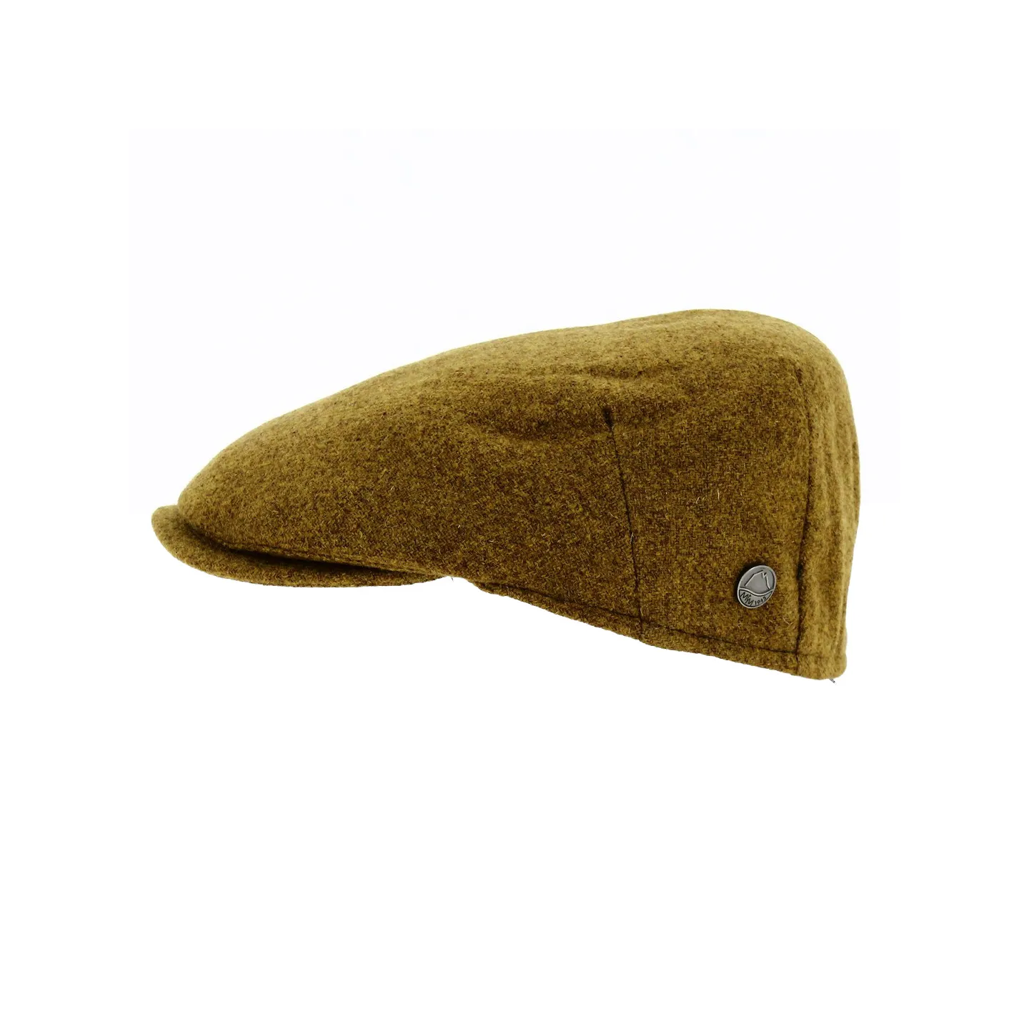 Casquette Plate Capri Laine Moutarde - Traclet Référence : 18754 | Chapellerie Traclet