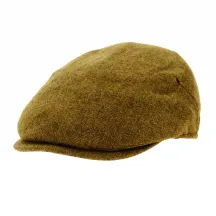 Flat Cap Capri Wool Mustard - Traclet Reference: 18754 | Traclet Hatmakers
