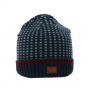 Marlow Navy Beanie and Scarf Set - Traclet