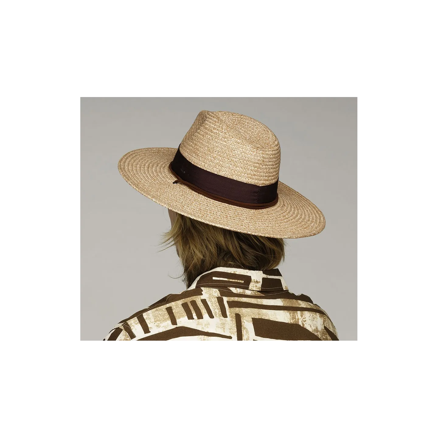 Traveller Kai Paille Naturelle - Bailey  Reference : 10693 | Chapellerie Traclet