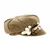 Casquette Gavroche Le Lana Laine Beige - Traclet Référence : 18770 | Chapellerie Traclet
