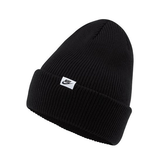 Black Nike Essential Unisex Acrylic Beanie
