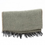 Acrylic Fringed Scarf - Traclet