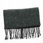 Grey Chevron Acrylic Scarf - Traclet