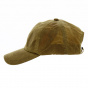 Baseball Cap Coogie Cotton Waxed Brown - Traclet