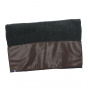 Polar Fleece & Faux Leather Sylvie Scarf - Traclet