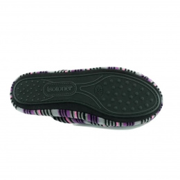 Chaussons mules Femme Velours Semelle X-TRA CONFORT - Isotoner