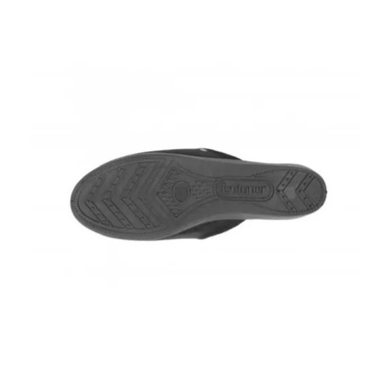 Chaussons mules femme Suédine - talon 4 cm - Isotoner