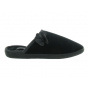 Women's Black Velvet Mules with X-TRA COMFORT Sole - Isotoner