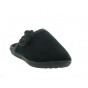 Women's Black Velvet Mules with X-TRA COMFORT Sole - Isotoner