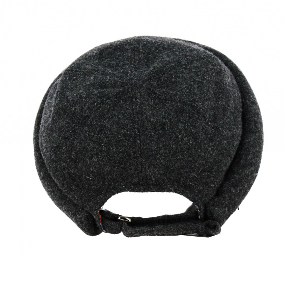 Cooper Anthracite Wool Docker Beanie - Traclet