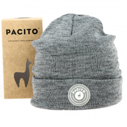 Gray Lolita Knit Beanie - Pacito