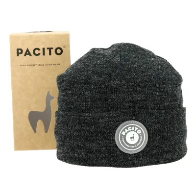 Black Lolita Knit Beanie - Pacito Reference: 18823 | Traclet Hat Shop
