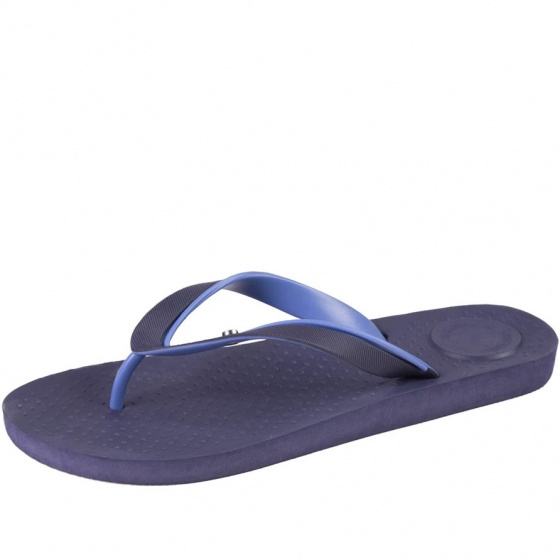 Men's Navy Flip Flops - Isotoner