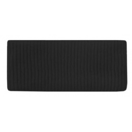 Women's Greta Merino Wool Headband in Black - Super Yellow