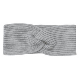 Women's Greta Merino Wool Headband in Gray - Super Yellow