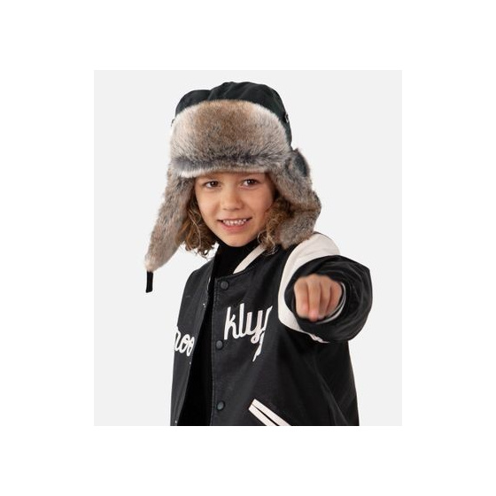 Children's Black Kamikaze Ushanka - Barts