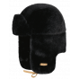 Black Faux Fur Lucerne Ushanka - Barts
