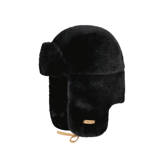 Black Faux Fur Lucerne Ushanka - Barts