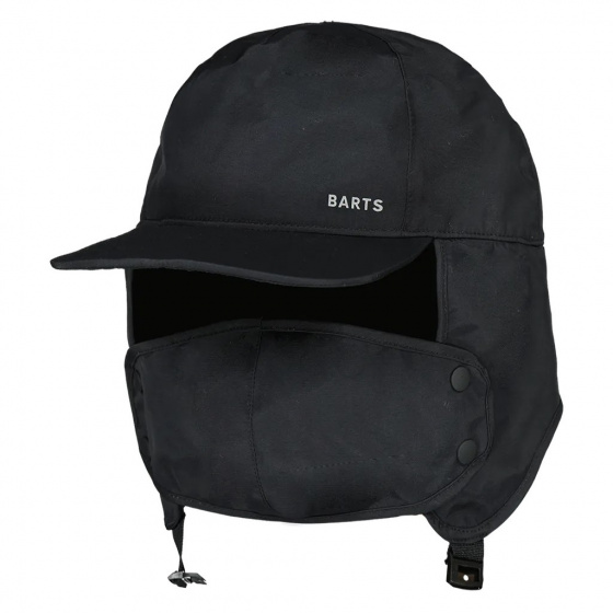 Mercedario Black Neck Cover Cap - Barts
