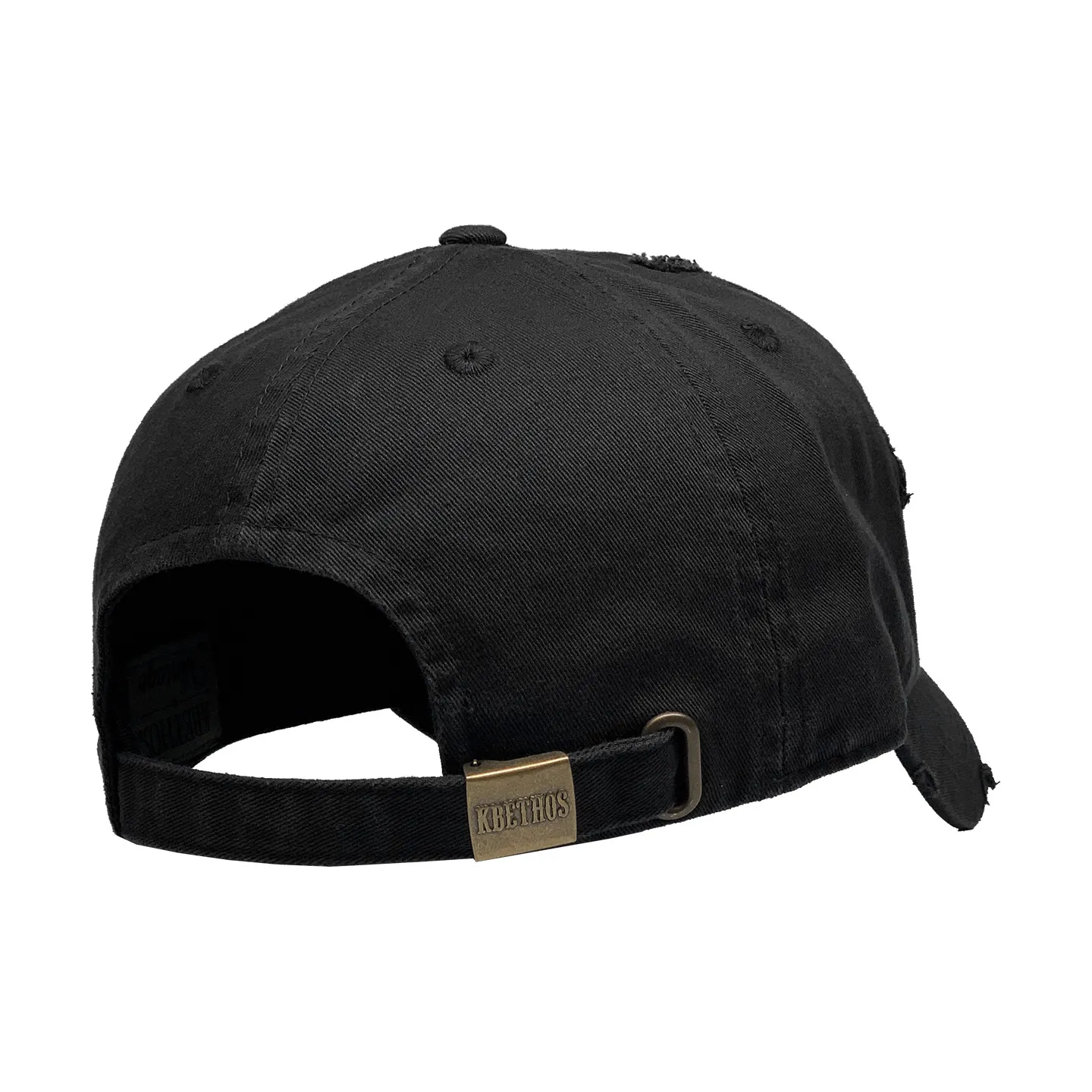 Casquette Americaine Swat Cotton Noir - Kbthos  Reference : 18885| Chapellerie Traclet