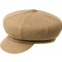 Spitfire Newsboy Cap Wool Camel - Kangol