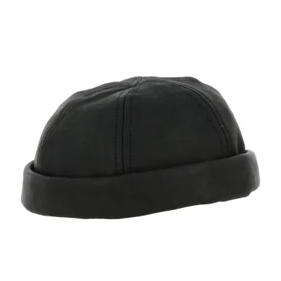 Koyoon Leather Docker Cap - Traclet Reference: 18907 | Traclet Hat Shop