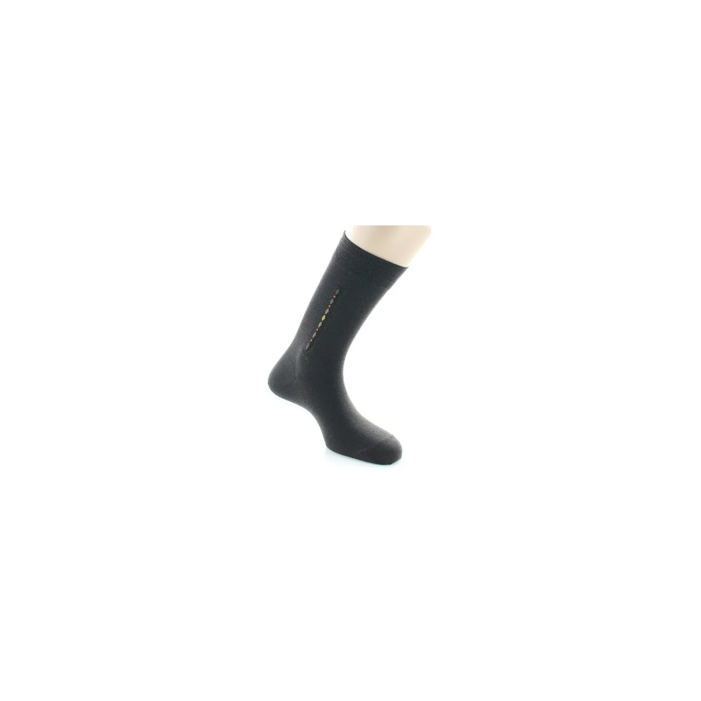 Men's Black Wool Socks Made in France - Perrin Reference: 18909| Traclet Hat Shop