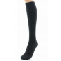 Knee-High Wool Socks Anthracite Made in France - Perrin
