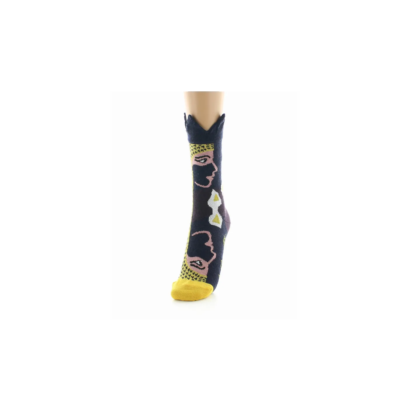 Chaussettes Femme Fantaisie Mi-jambe - Berthe Référence : 14826
