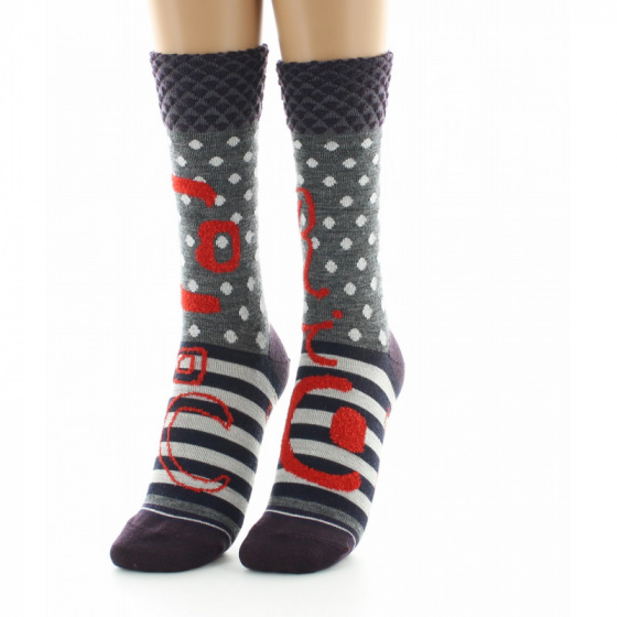 Chaussettes Femme Fantaisie Mi-jambe - Berthe