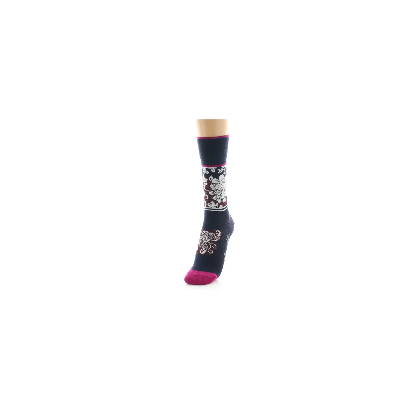 Women's Fancy Mid-Calf Socks - Berthe Reference: 14826