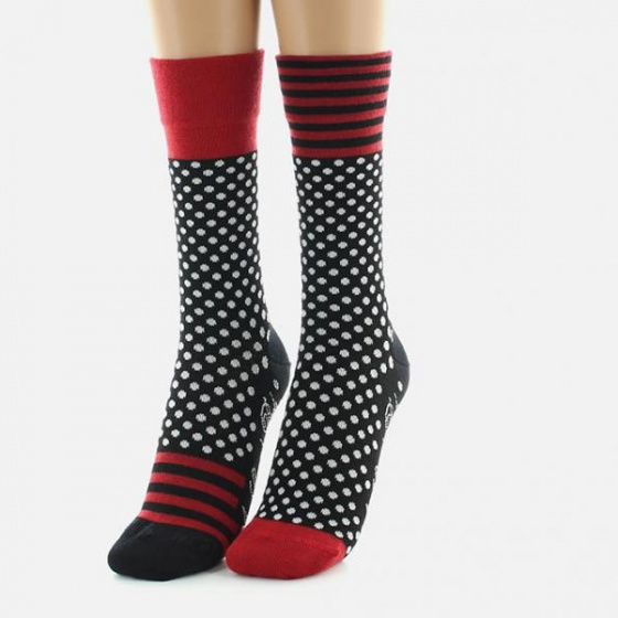 Chaussettes Femme Fantaisie Mi-jambe - Berthe