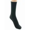 Women's Ribbed Glitter Black Socks Made in France - Perrin Perrin Reference: 18922 Chapellerie Traclet