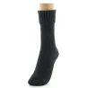 Chaussettes Femme A Cotes Noir Pailleté Made in France - Perrin
