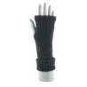Women's Black Glittery Fingerless Gloves Made in France - Perrin  Reference: 18924 Chapellerie Traclet