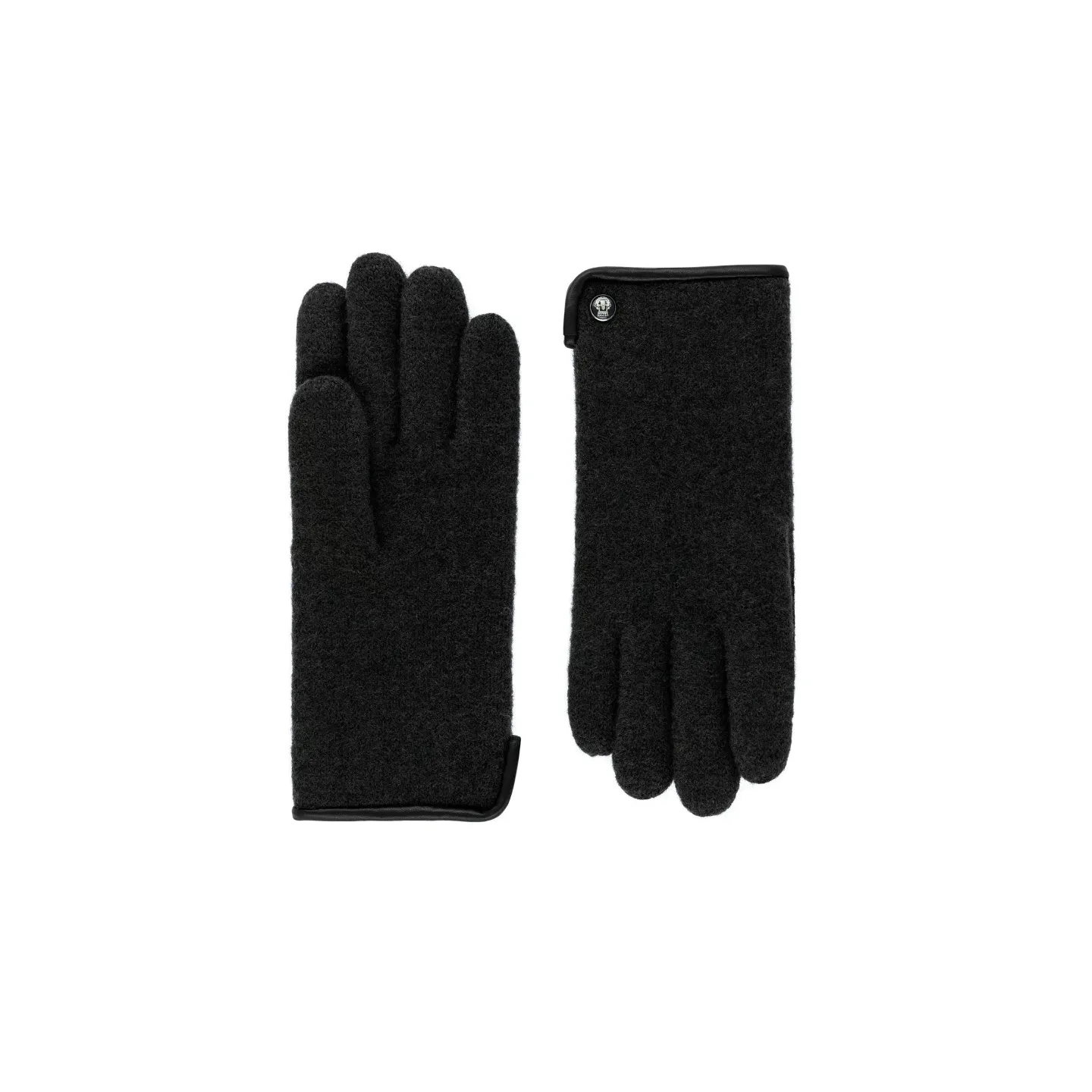 Black Wool Gloves - Roeckl