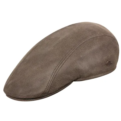 Casquette Bombée Jackson Cuir Marron - Göttmann