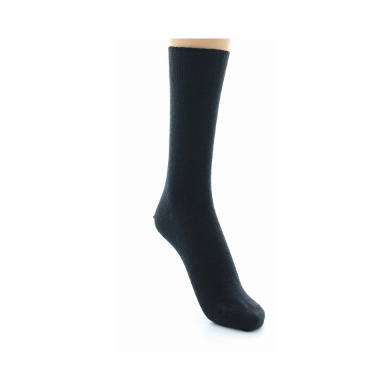 Sensitive Legs Socks Without Elastic Navy Blue Made in France - Perrin