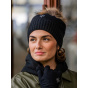 Giulia Strass Black Beanie - Pipolaki