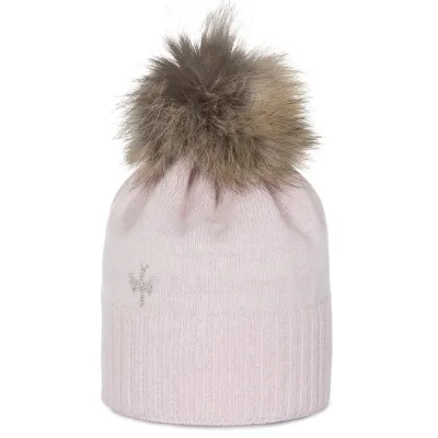 Giulia Strass Pink Beanie - Pipolaki Reference: 8829 | Traclet Hat Shop