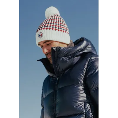 White Botal Pom-Pom Beanie - Pipolaki Reference: 17136 | Traclet Hat Shop