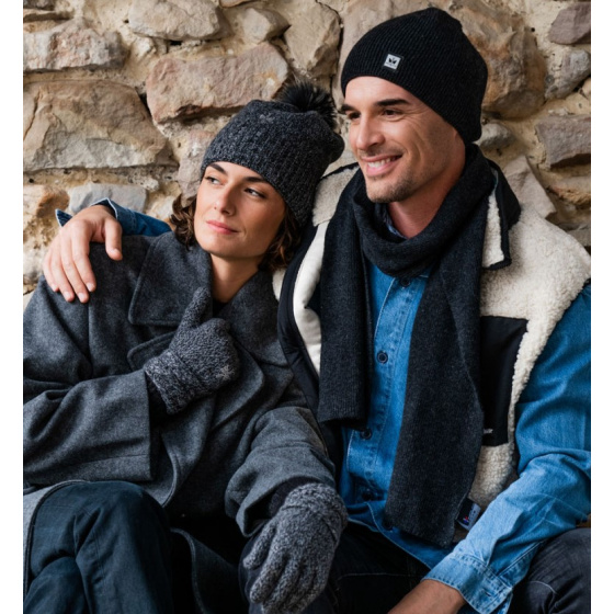 Black Hamburg Sailor Beanie - Pipolaki