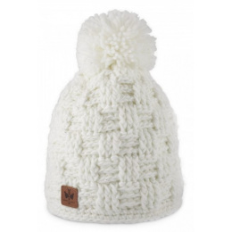 White Armony Pompom Beanie - Pipolaki
