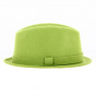 Colored Wool Trilby Hat - Traclet