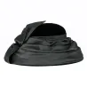 Capeline de gala Mathilde Noir - Traclet Reference : 5370 | Chapellerie Traclet