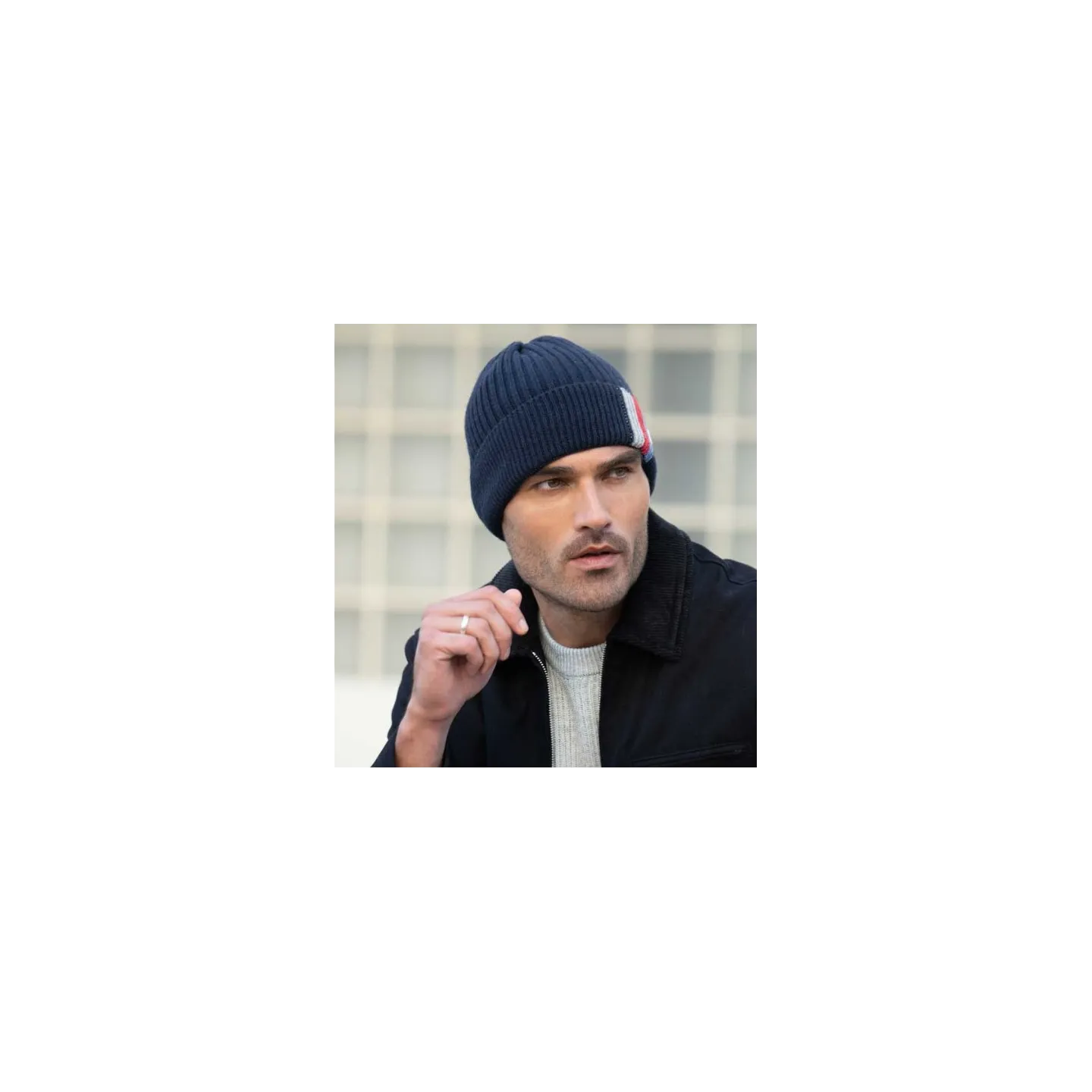 Men's Beanie Terano Navy - Pipolaki Reference: 18953| Traclet Hat Shop